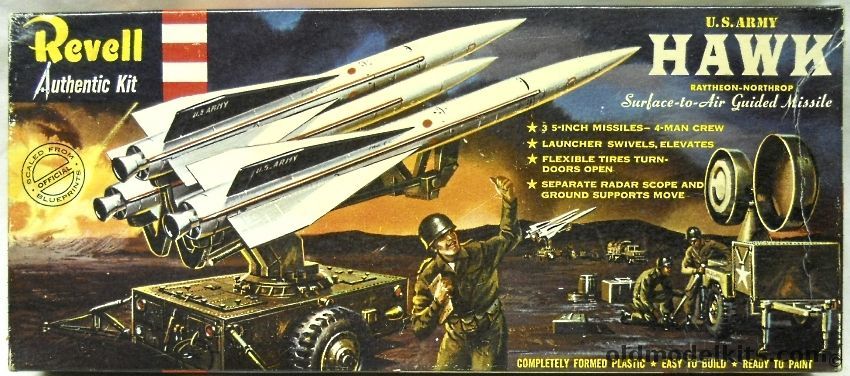 Revell 1/40 Hawk Surface-to-Air Guided Missile MIM-23 - 'S' Issue, H1817-129 plastic model kit